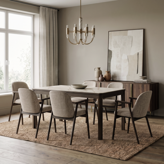 Harlington Ceramic Top Dining Table
