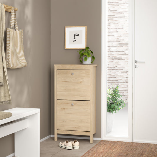 Harrow Shoe Cabinet in Oak