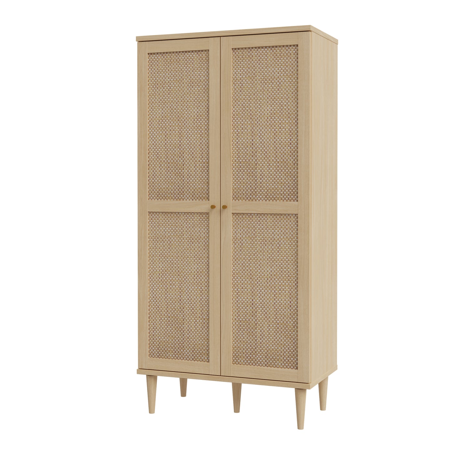 Calasetta 2 Door Cabinet in Rattan