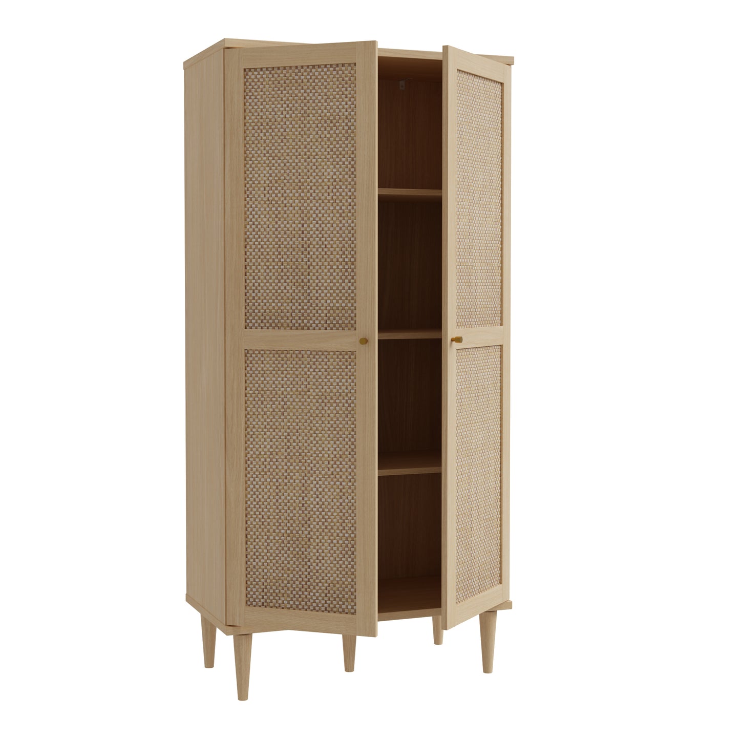 Calasetta 2 Door Cabinet in Rattan
