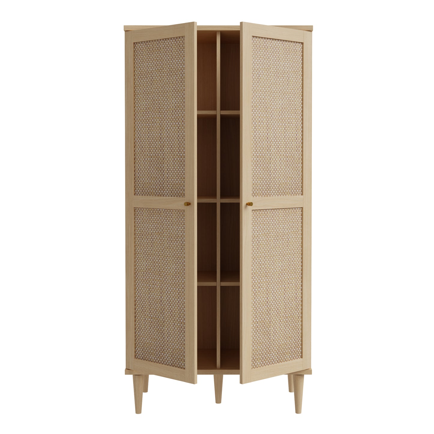 Calasetta 2 Door Cabinet in Rattan