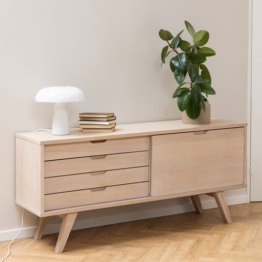 A-Line Sideboard in White Oak