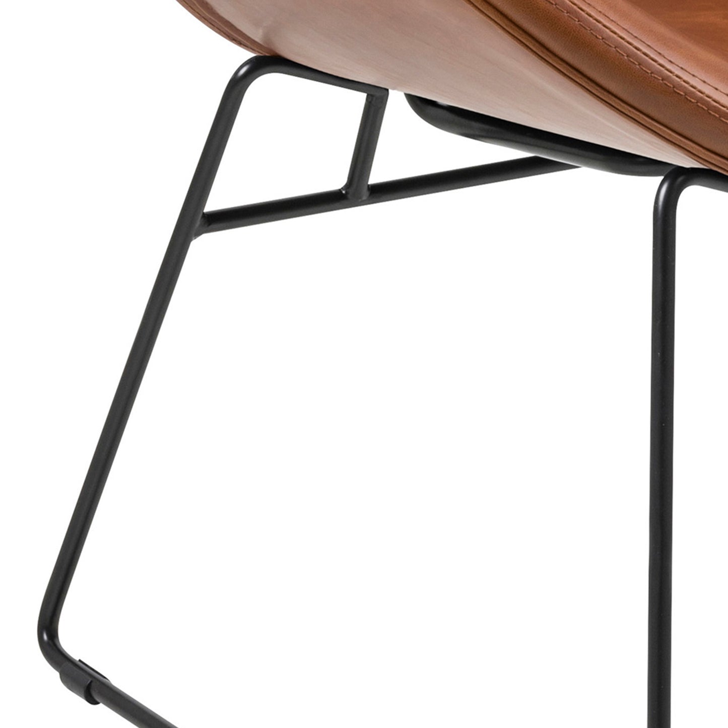 Alston Lounge Chair in Brown