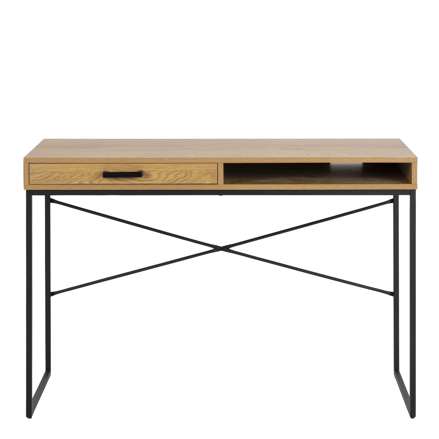 Seaford Desk with 1 Drawer in Oak