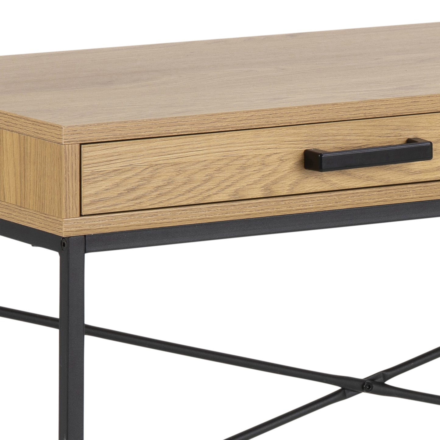 Seaford Desk with 1 Drawer in Oak
