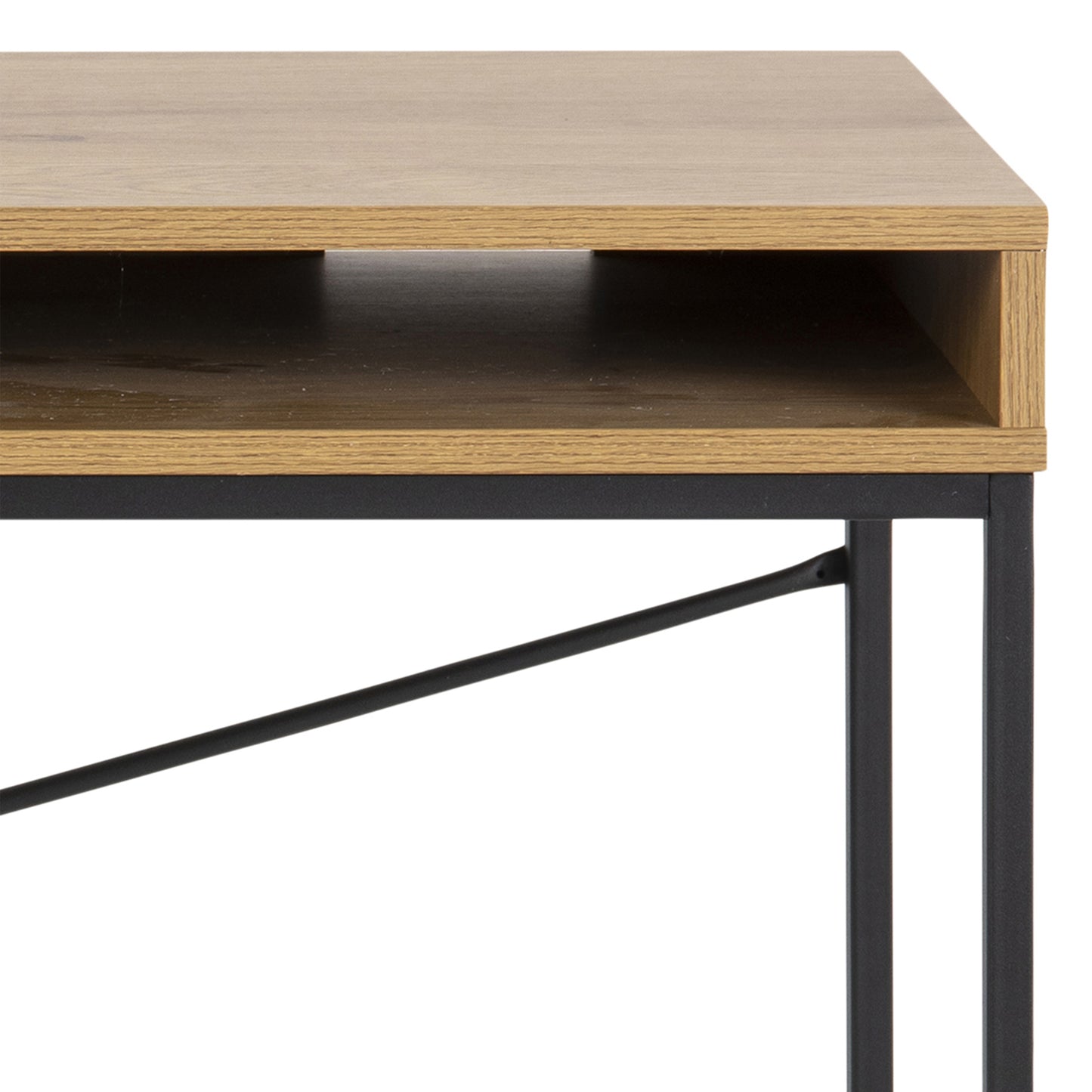 Seaford Desk with 1 Drawer in Oak