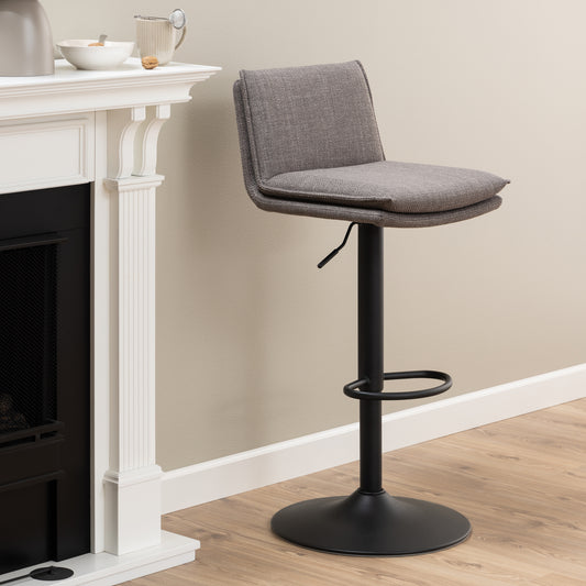 Rowan Bar Stool in Light Brown-Grey