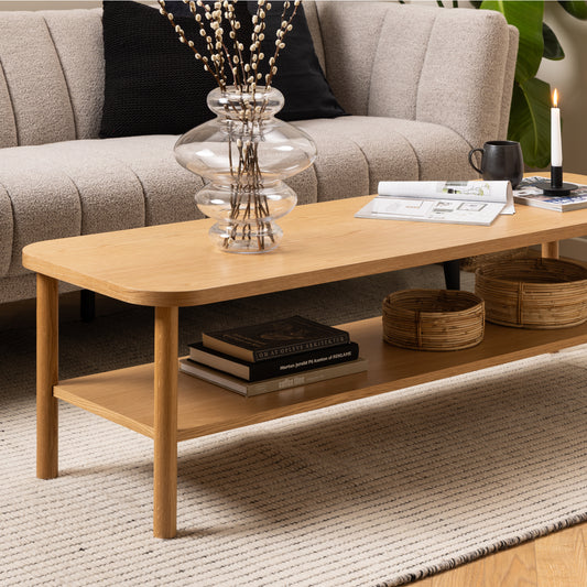 Banbury Rectangular Coffee Table in Oak