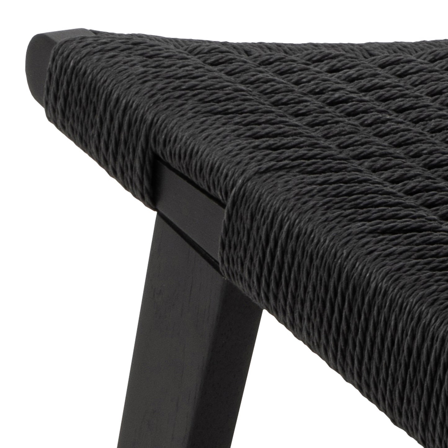 Kastor Lounge Chair in Black