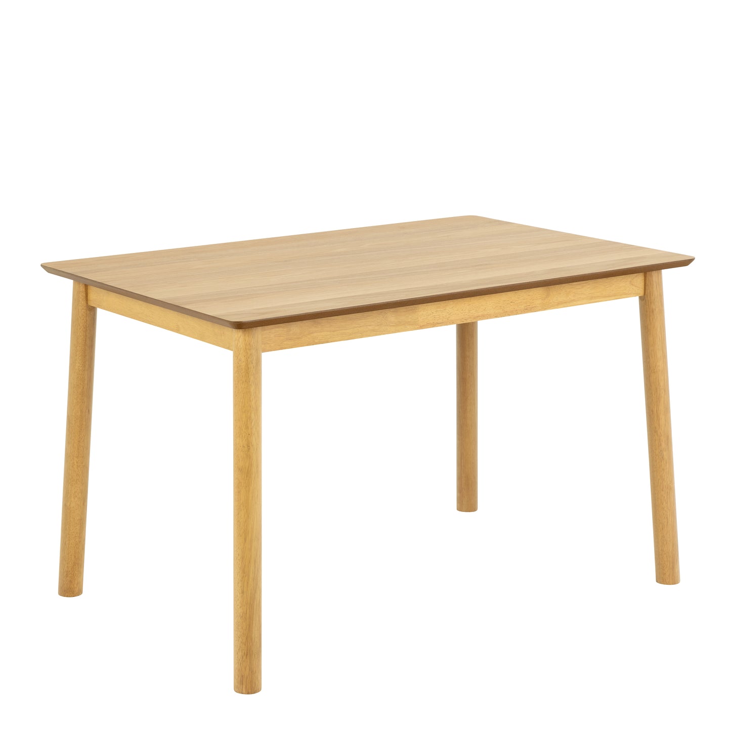 Barlow Rectangular Dining Table in Matt Oak 120x74.8cm
