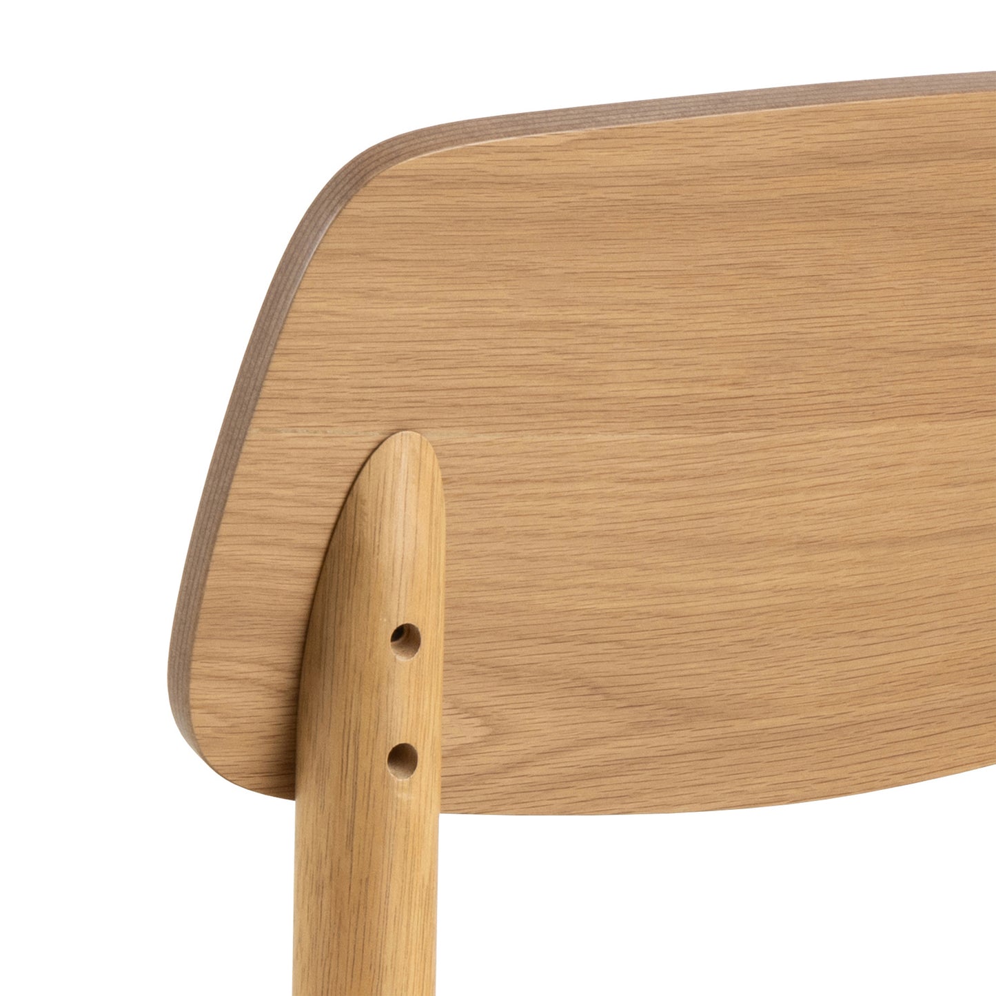 Barlow Bar Stool in Matt Oak Set of 2