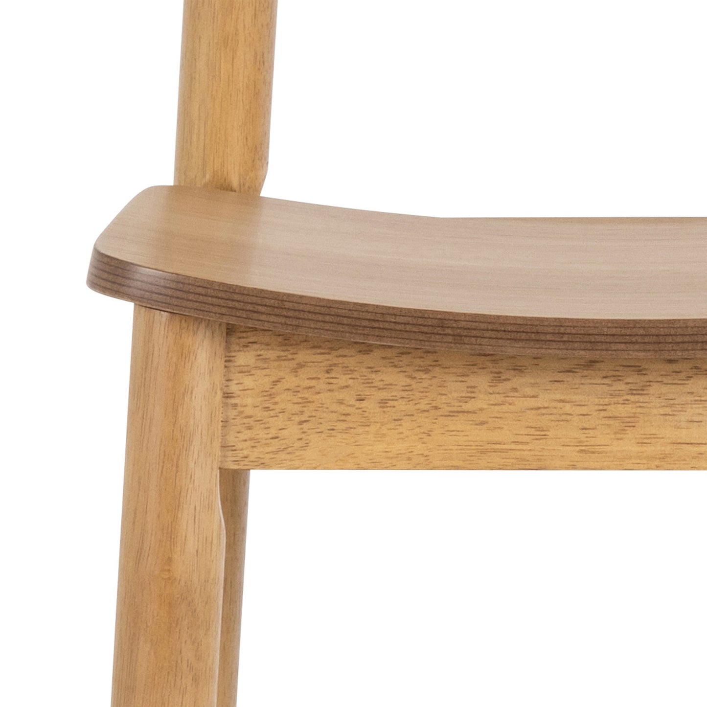 Barlow Bar Stool in Matt Oak Set of 2