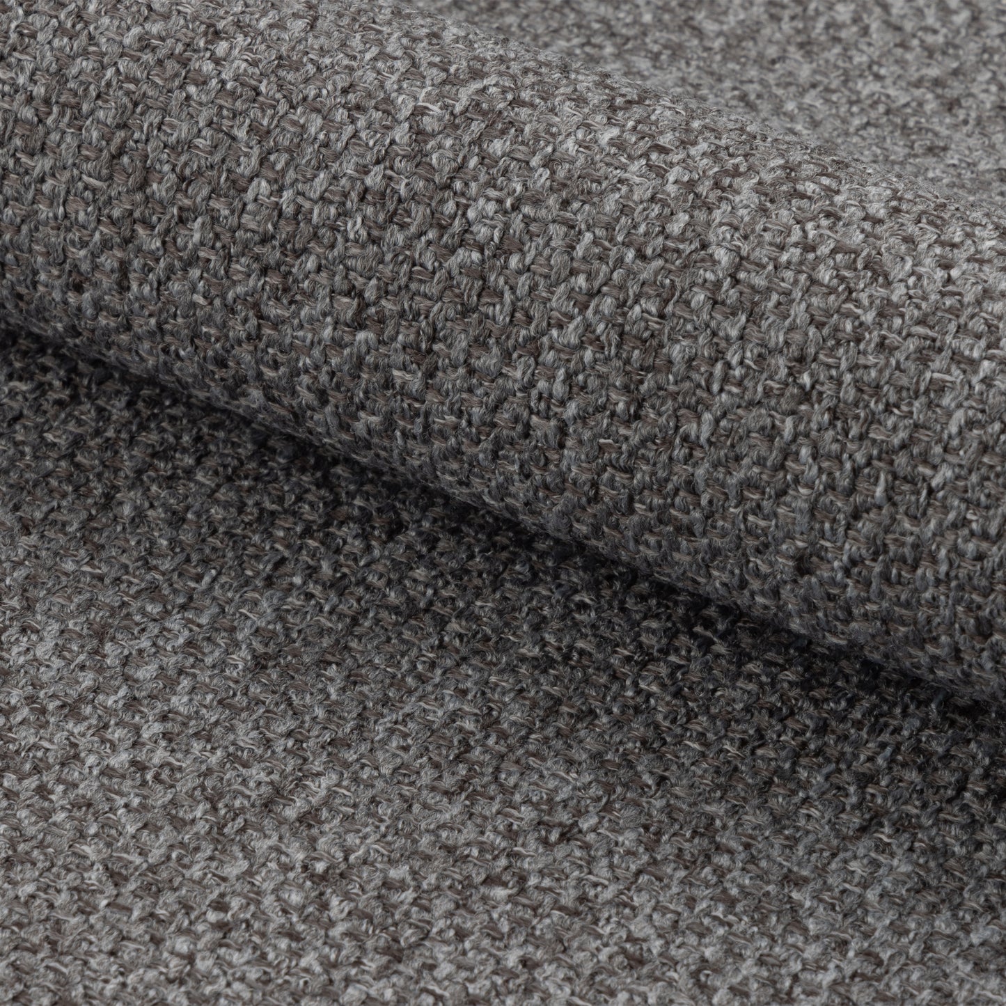 Round Dining Set – Soli Oak & Black Dining Table with 4 Grey Darlene Swivel Chairs