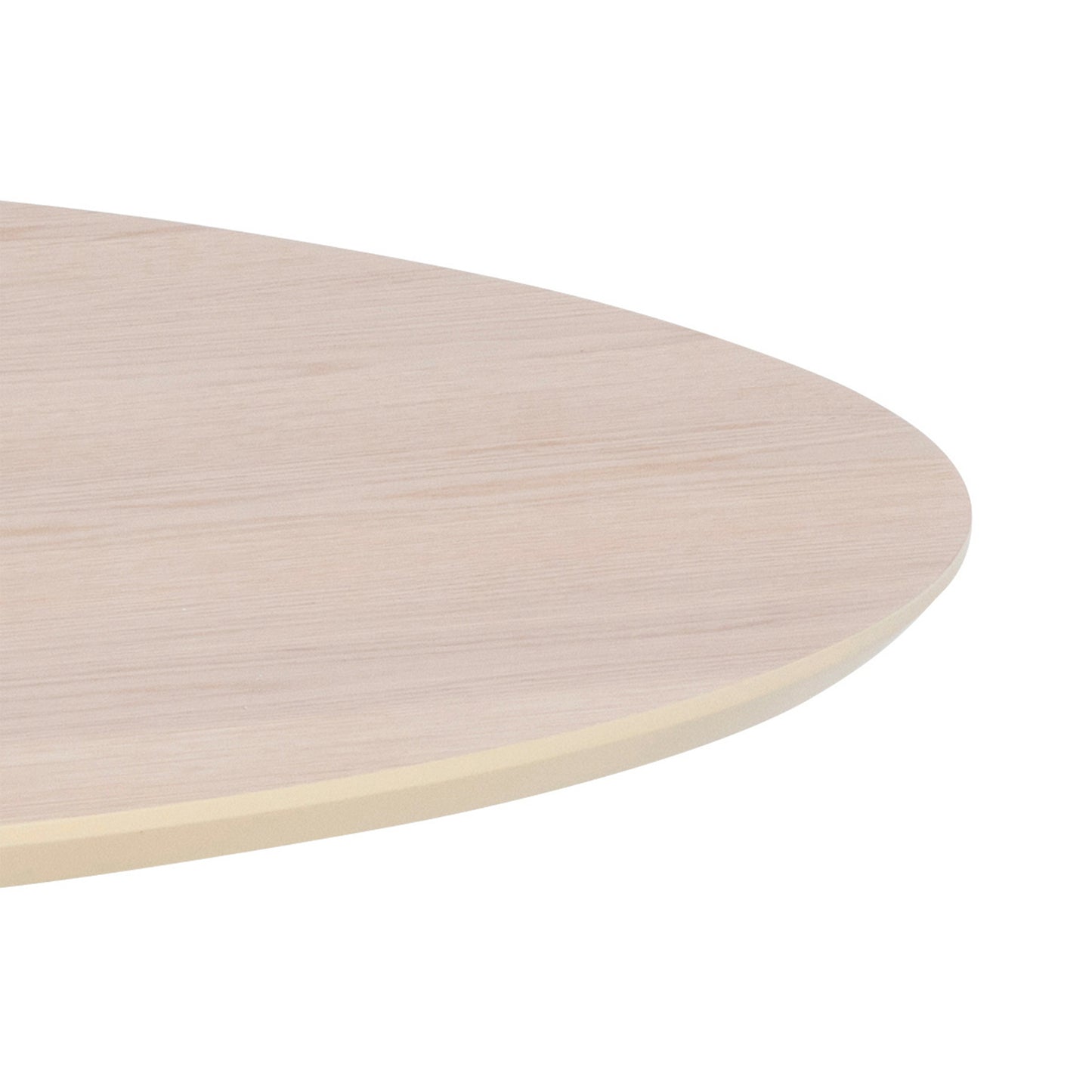 I_Duncan Round Dining Table in White Oak 105x75cm