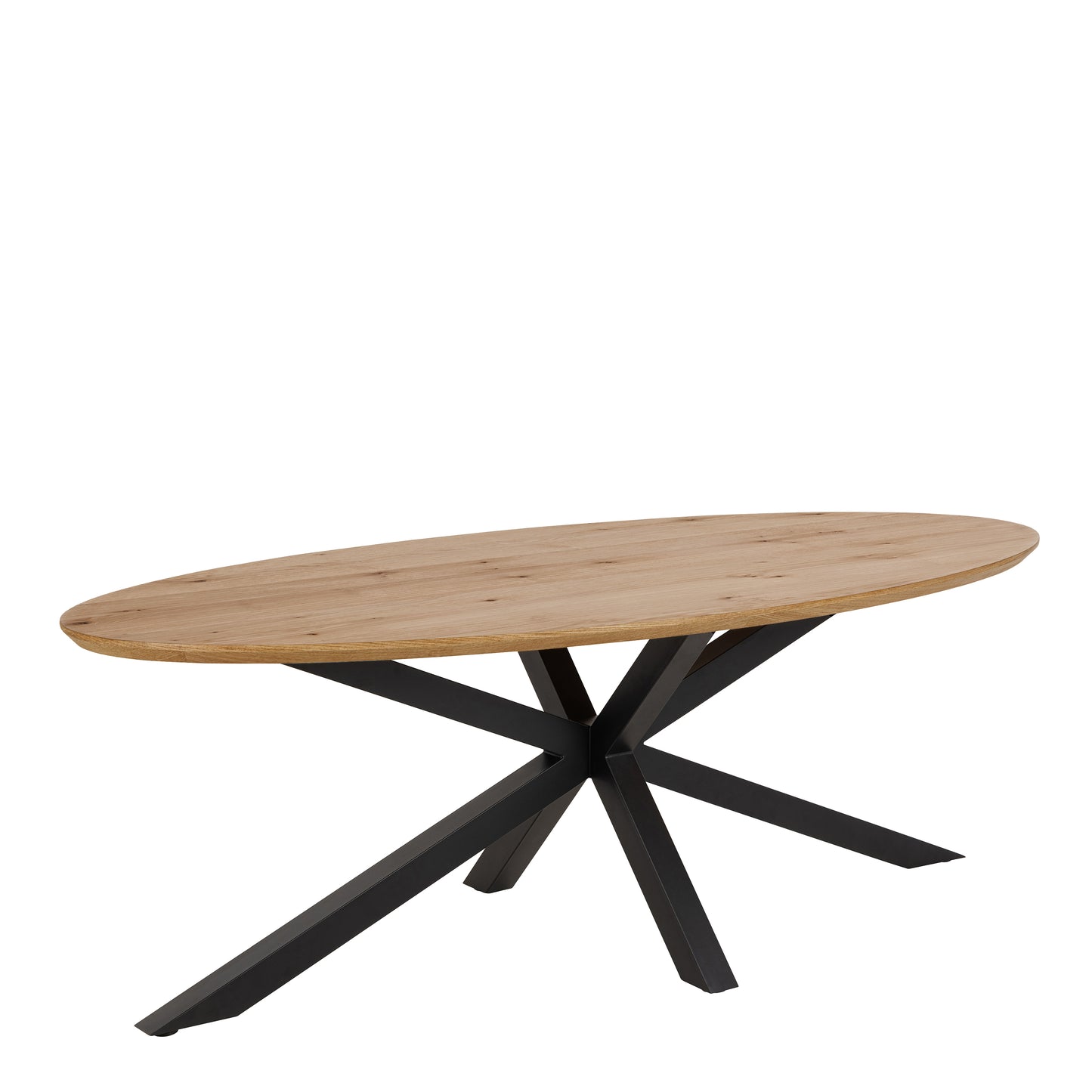 Heaven Oval Dining Table in Oak 220x75.5cm