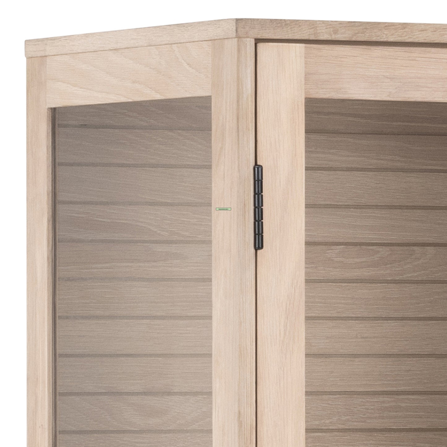 Linley Display Cabinet in White Oak.