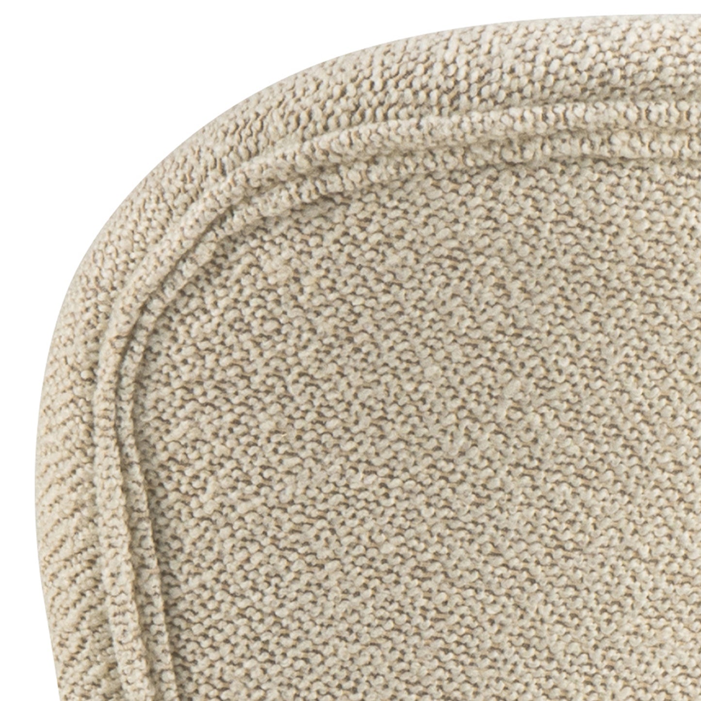 Batilda Dining Chairs in Cream Fabric and Oak Set of 2