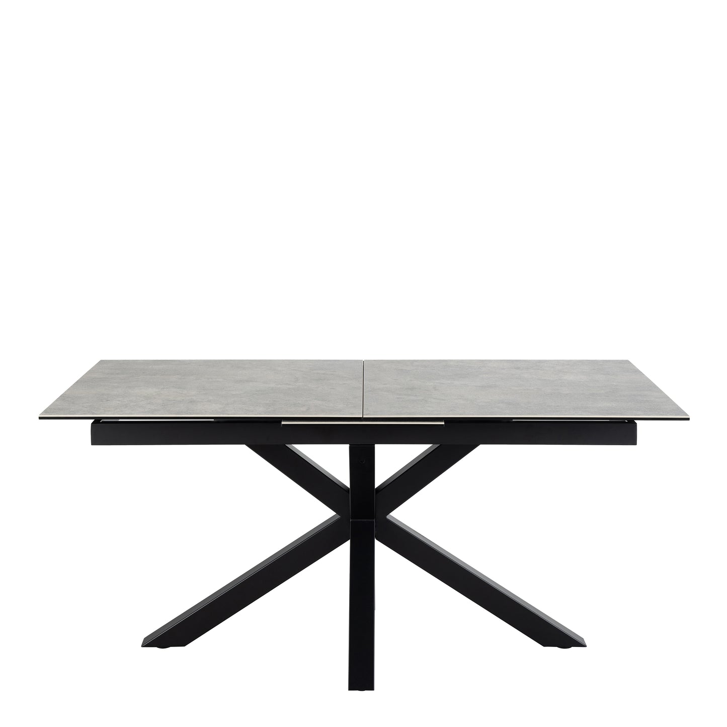 Heaven Extendable Dining Table with Ceramic Grey Top 168–210cm