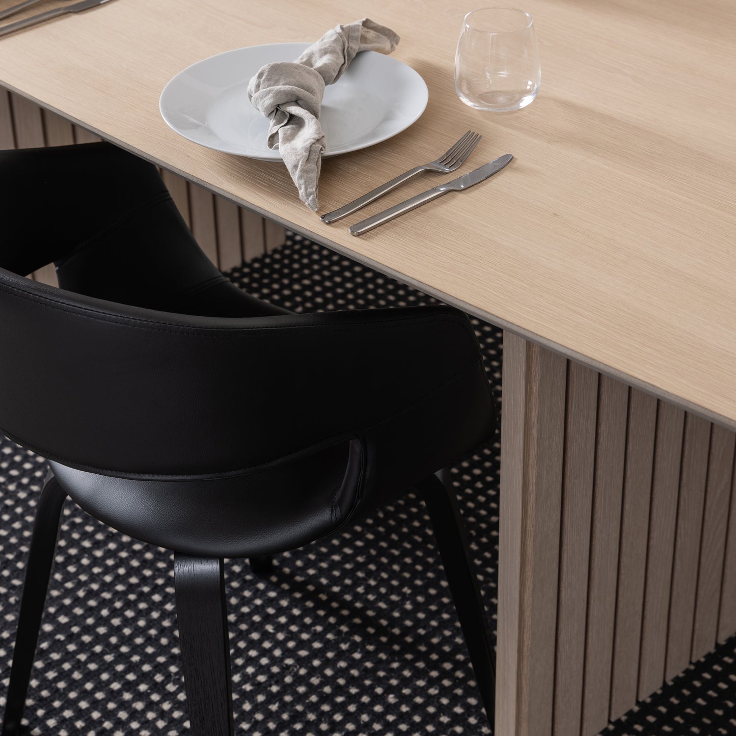 Christo Dining Table in White Oak 220x75cm