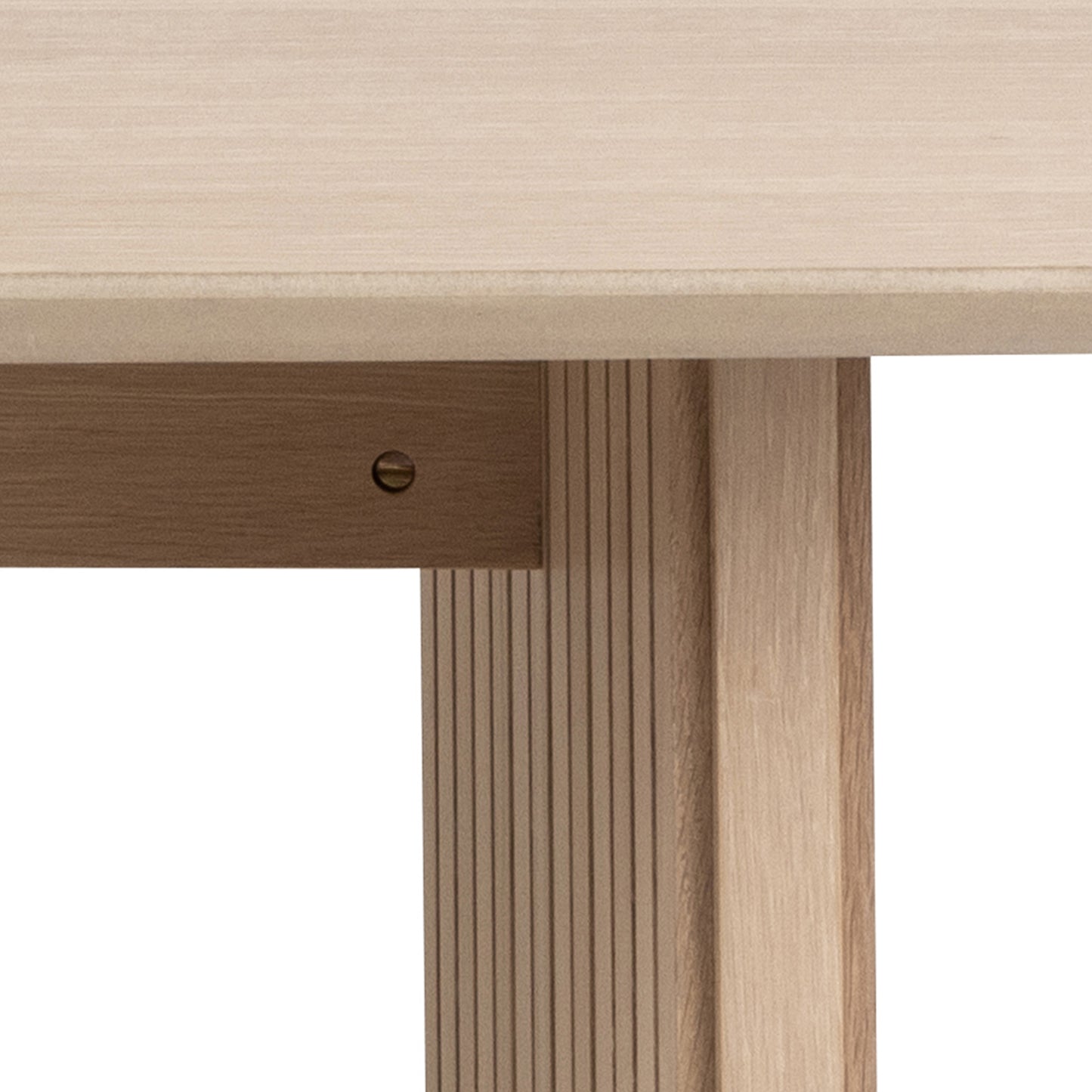 Christo Dining Table in White Oak 220x75cm