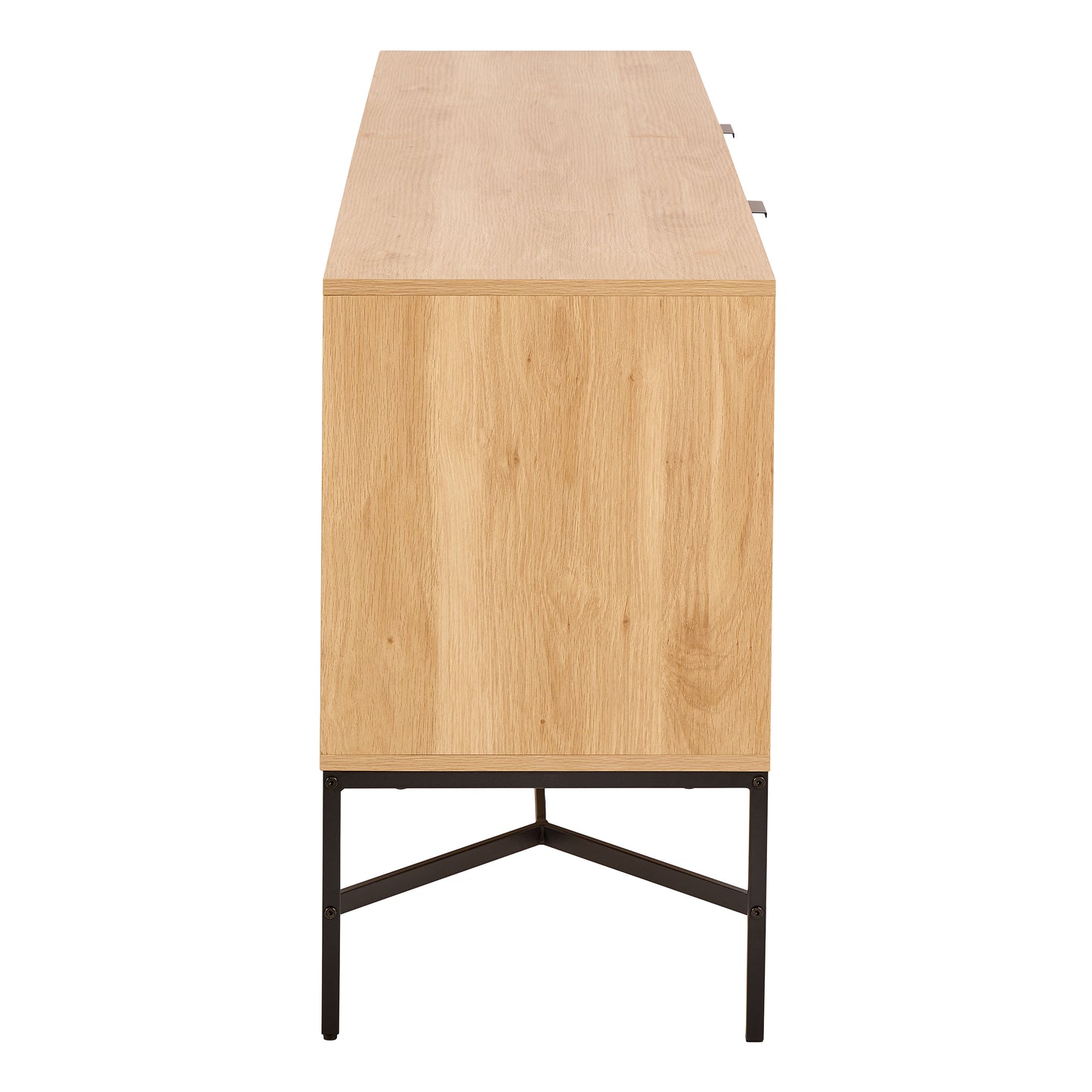 Jaipur Sideboard With 2 Doors and 2 Shelves in Oak