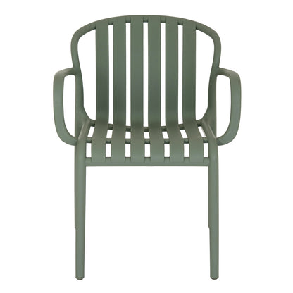 Allura Lichen Outdoor Slat Chair