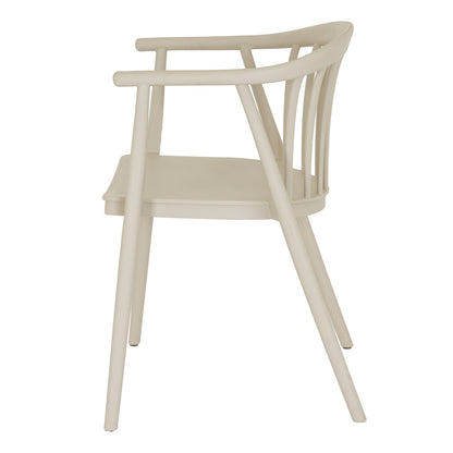 Allura Taupe Outdoor Carver Chair