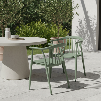 Allura Lichen Outdoor Carver Chair