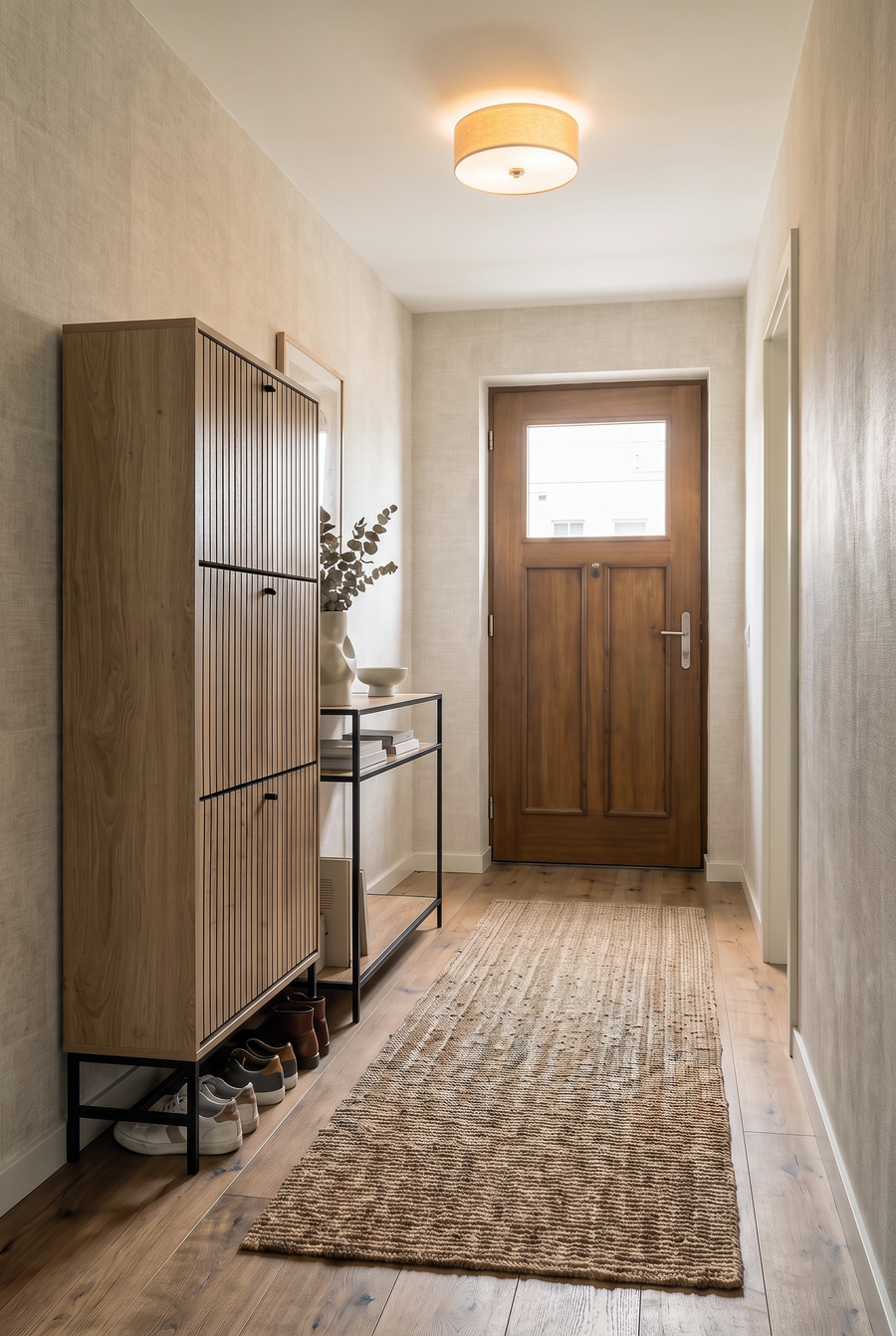 Hallway and storage