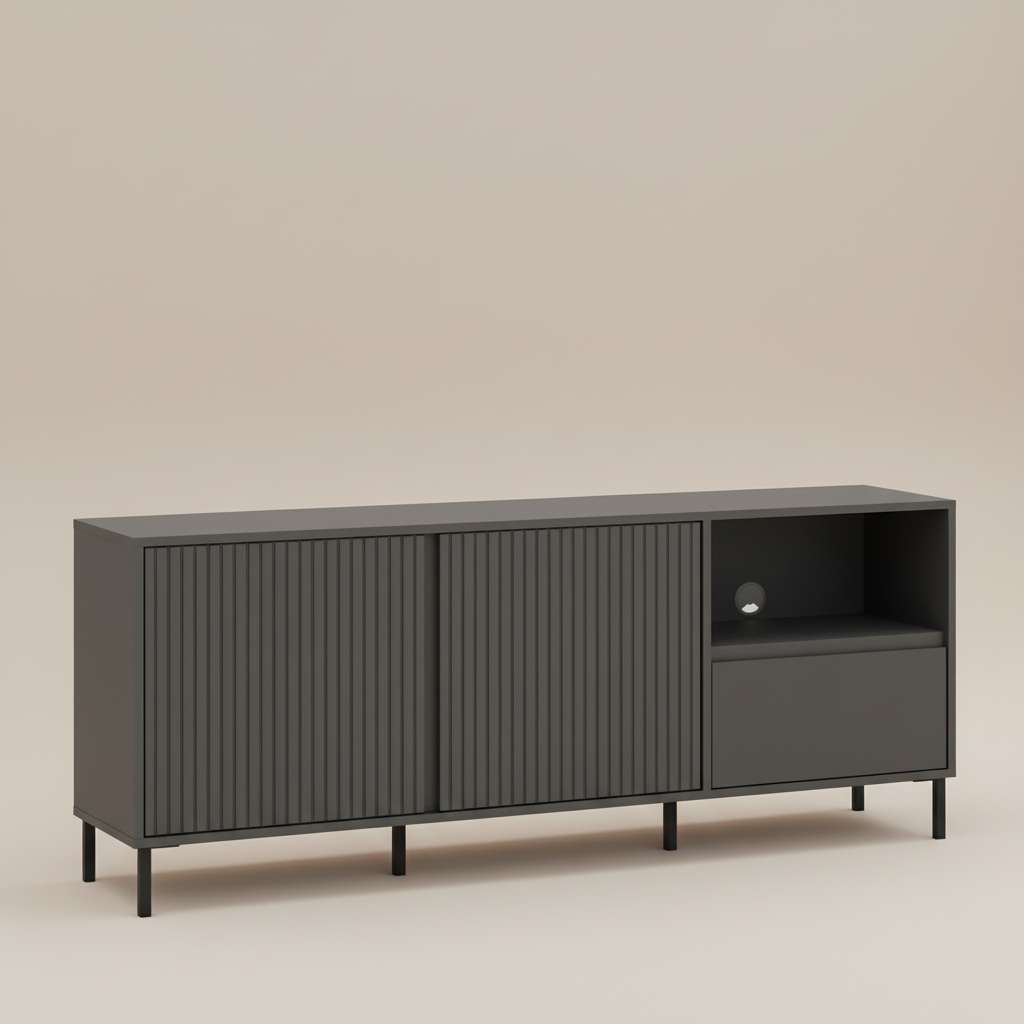 Avenell TV Cabinet in Anthracite
