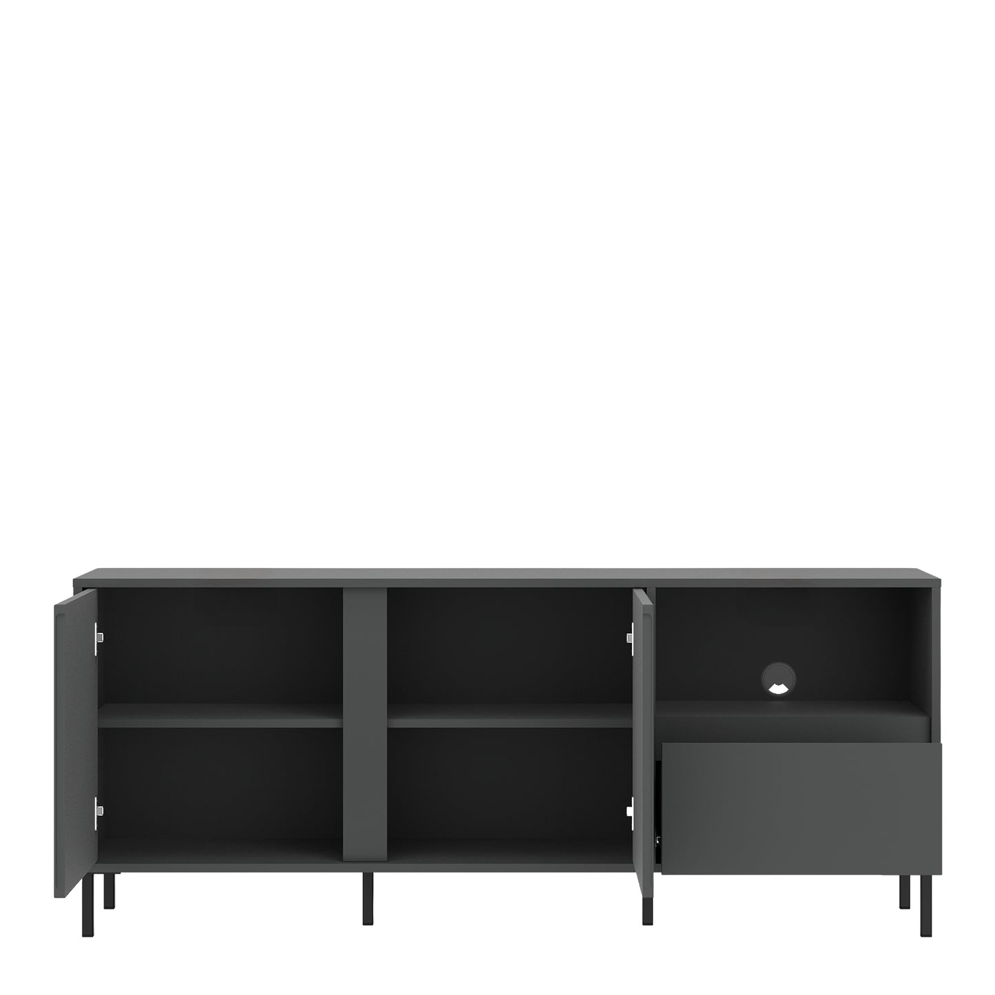 Avenell TV Cabinet in Anthracite