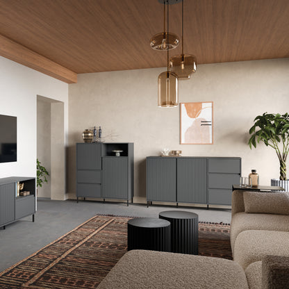 Avenell Sideboard in Anthracite