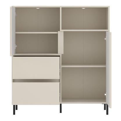 Avenell Tall Sideboard in Cashmere