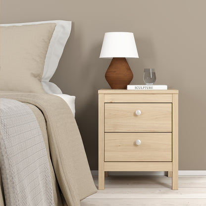 Harrow Bedside Table in Oak