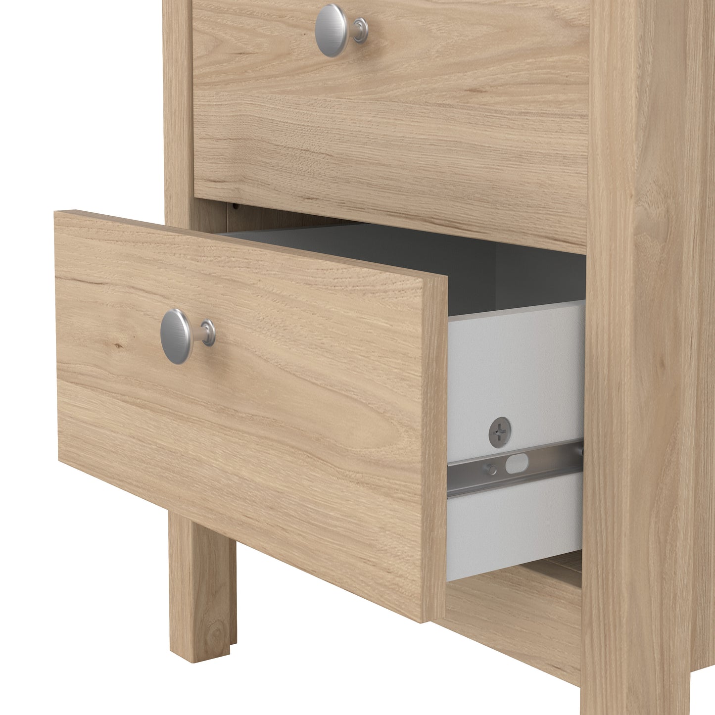 Harrow Bedside Table in Oak