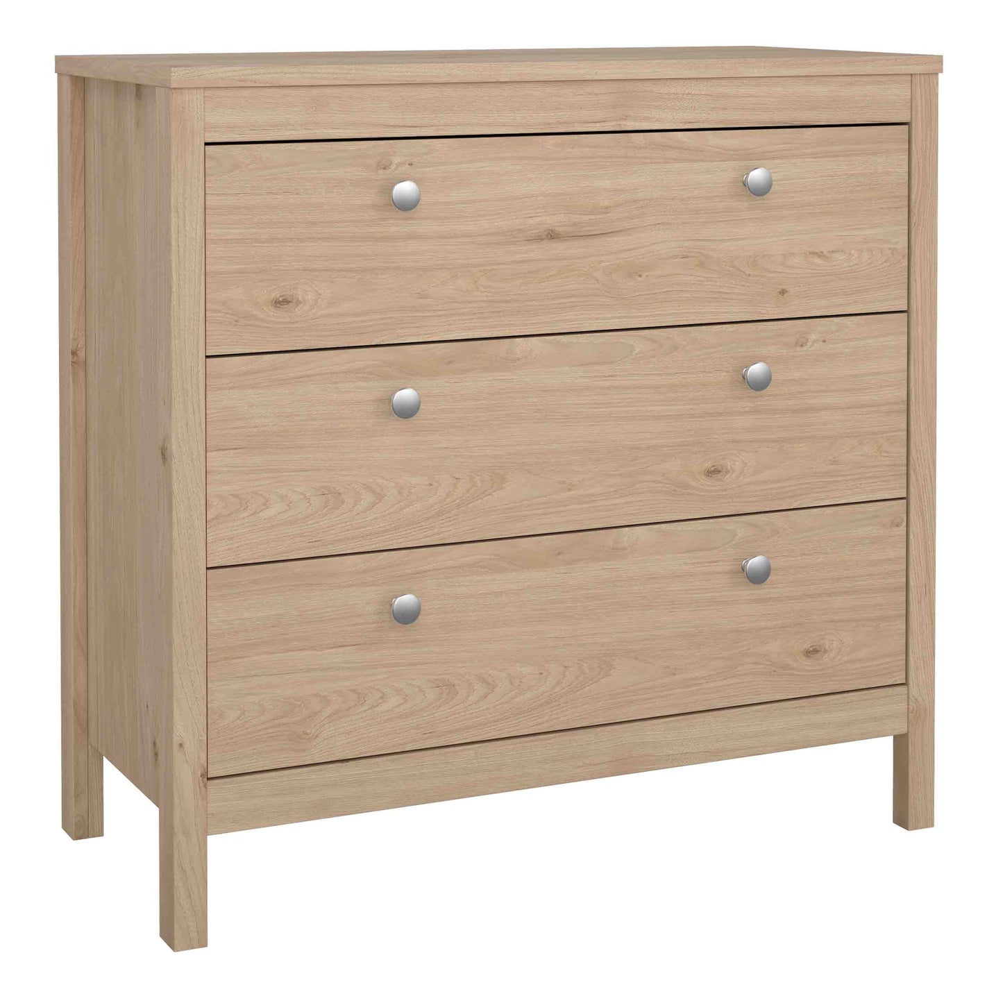 Harrow 3 Drawers Chest in Oak