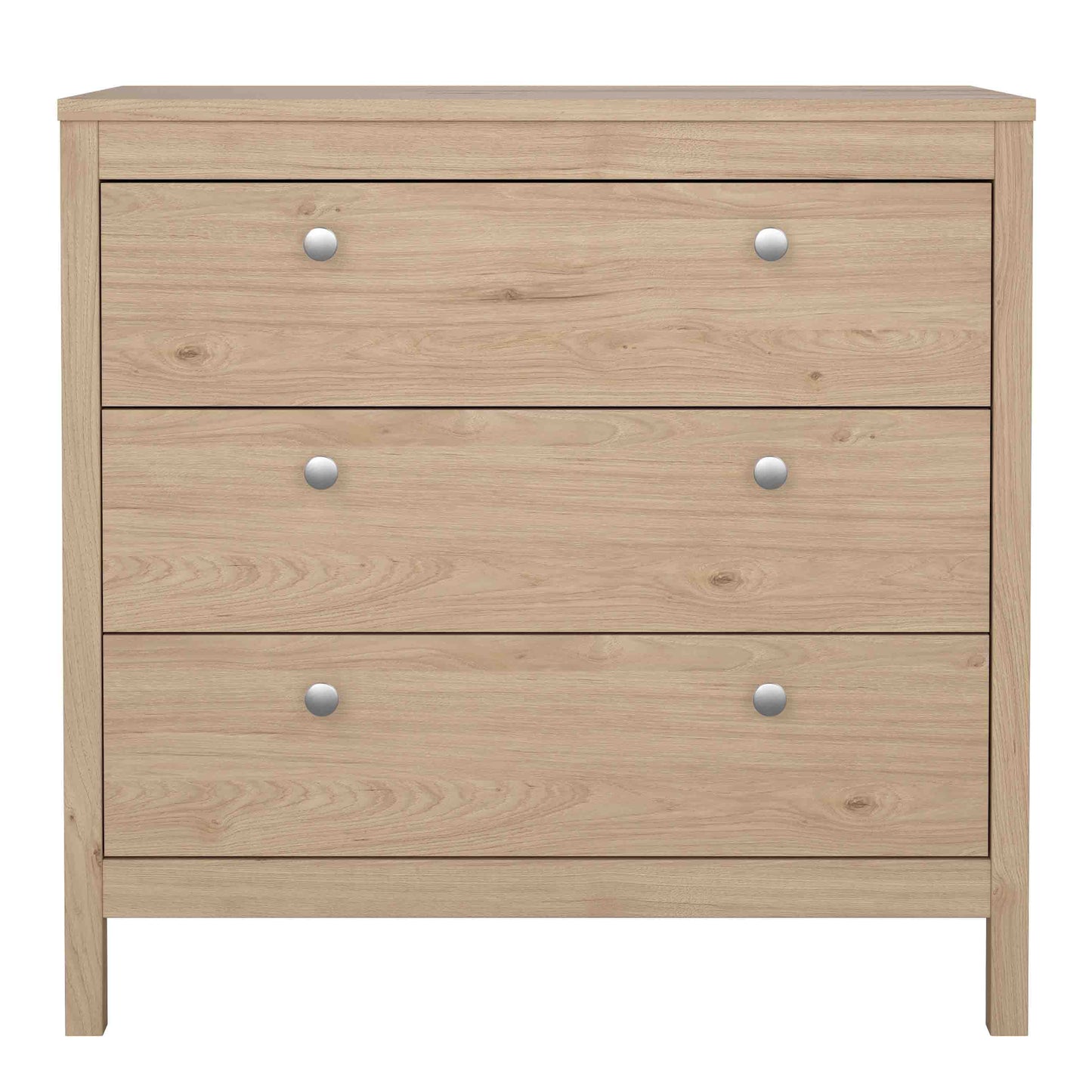 Harrow 3 Drawers Chest in Oak