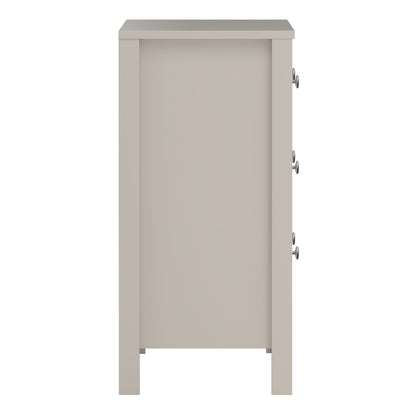 Harrow 3 Drawers Chest in Cashmere