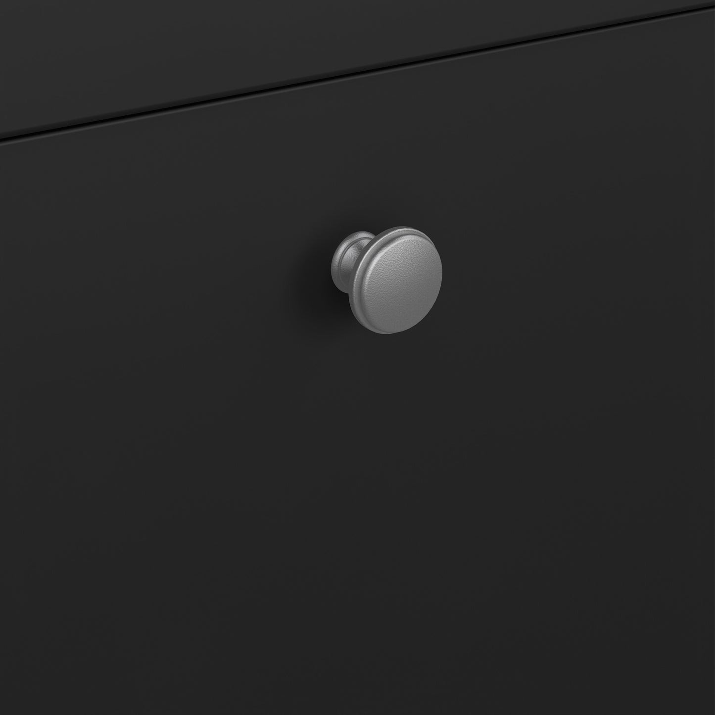 Harrow Shoe Cabinet 4 compartments in Matt Black