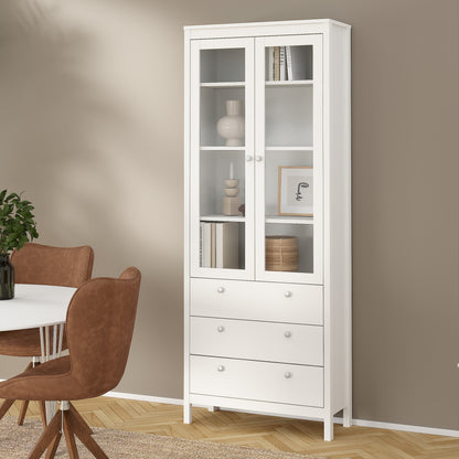 Harrow China Cabinet in White