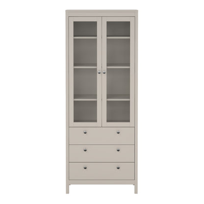 Harrow China Cabinet in Cashmere