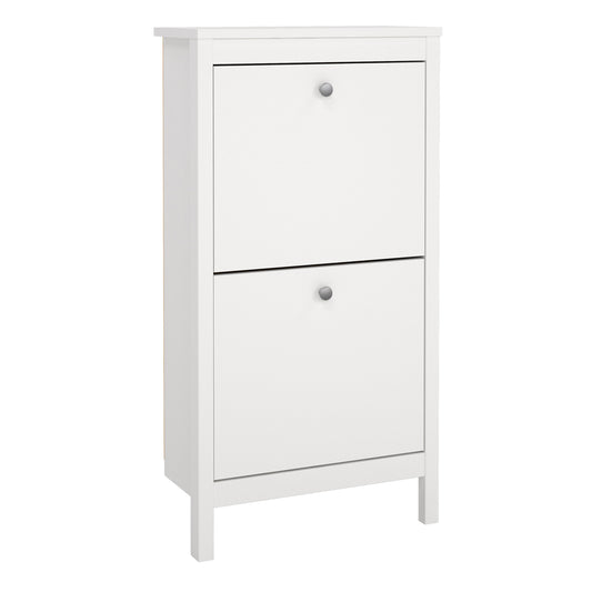Harrow Shoe Cabinet in White