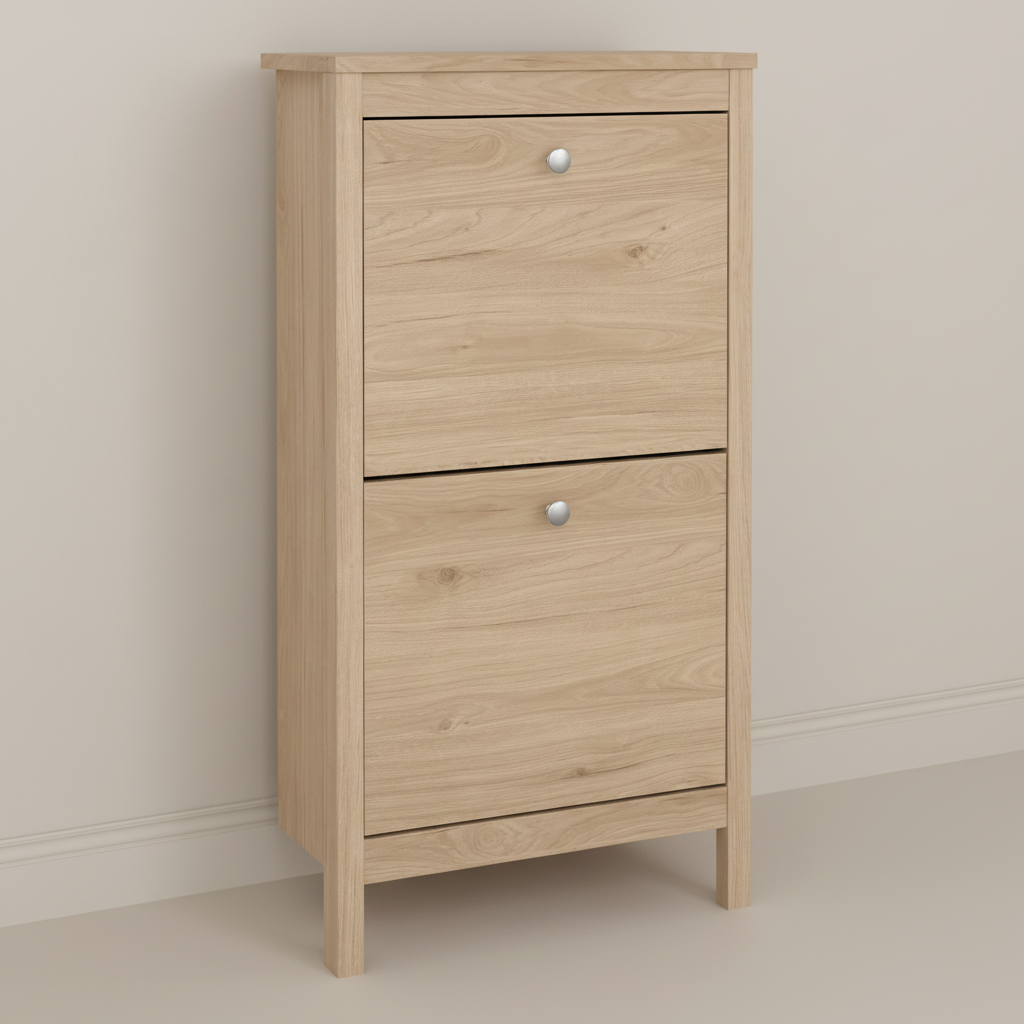 Harrow Shoe Cabinet in Oak