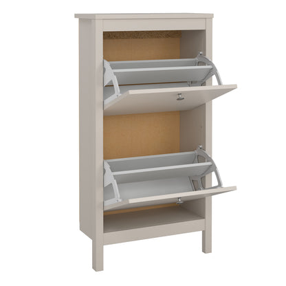 Harrow Shoe Cabinet in Cashmere