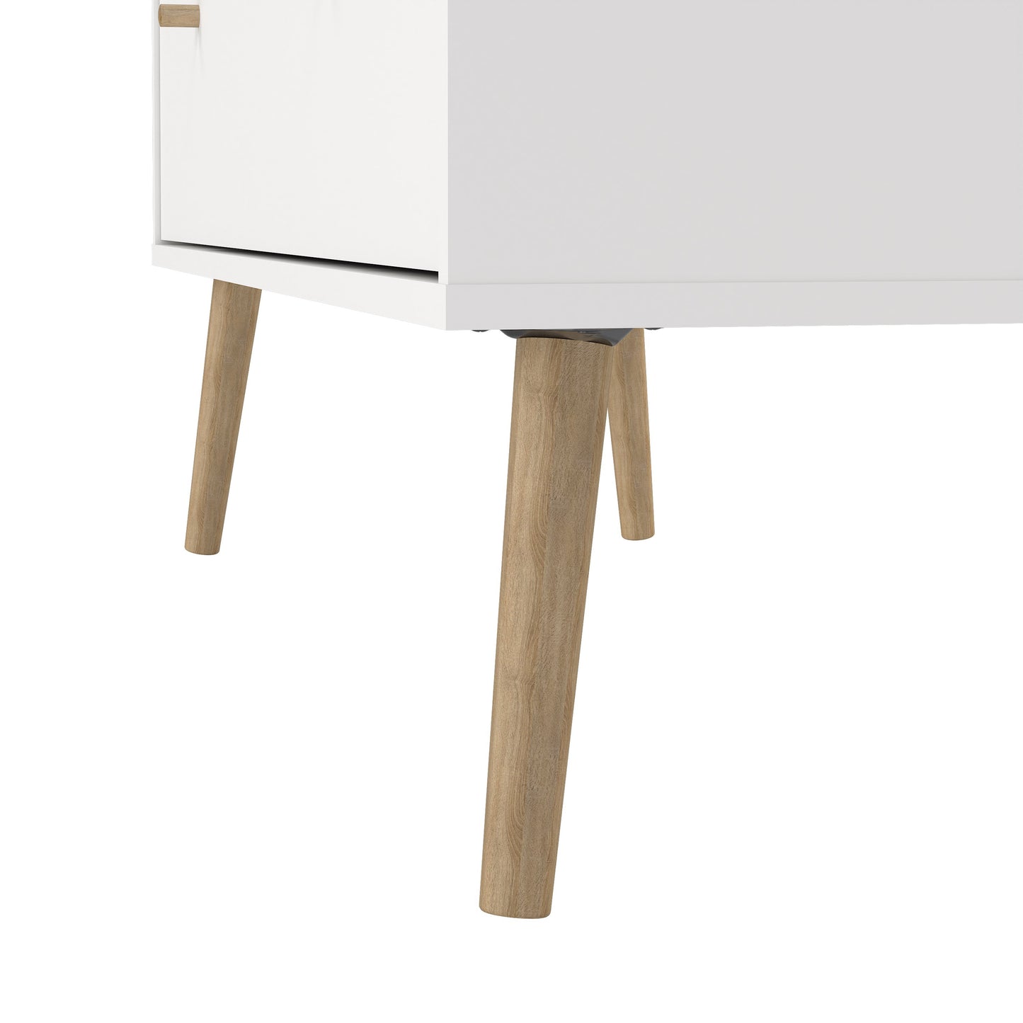Cumbria 4 Drawers Chest White