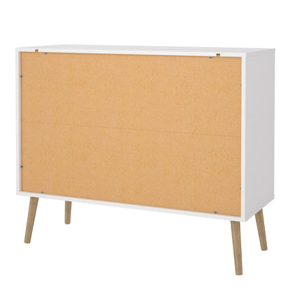 Cumbria 4 Drawers Chest White