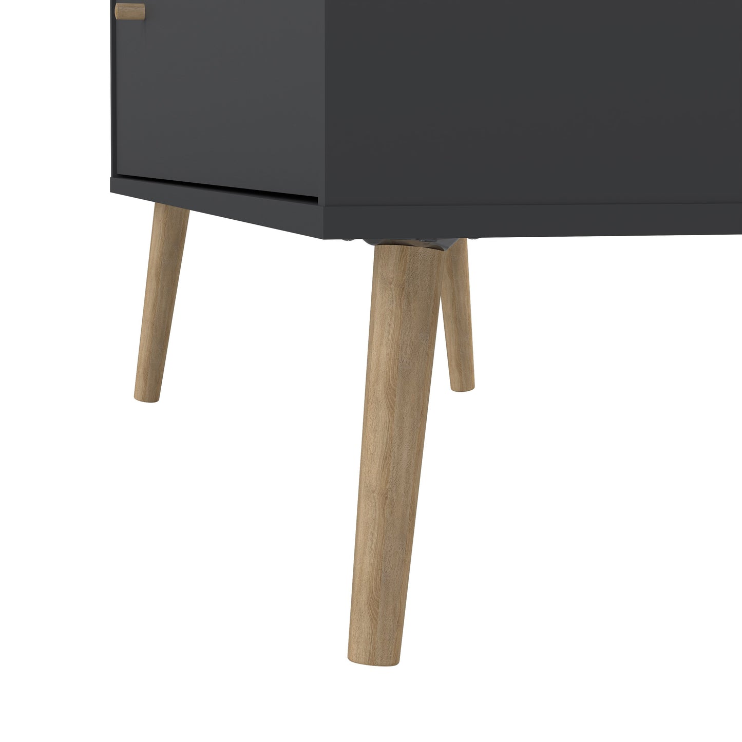 Cumbria 4 Drawers Chest Dark Grey