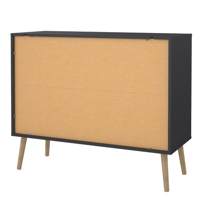 Cumbria 4 Drawers Chest Dark Grey