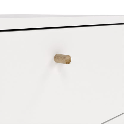 Cumbria Chest 5 Drawers White