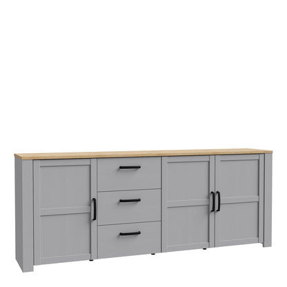 Whisper Large Sideboard in Grey